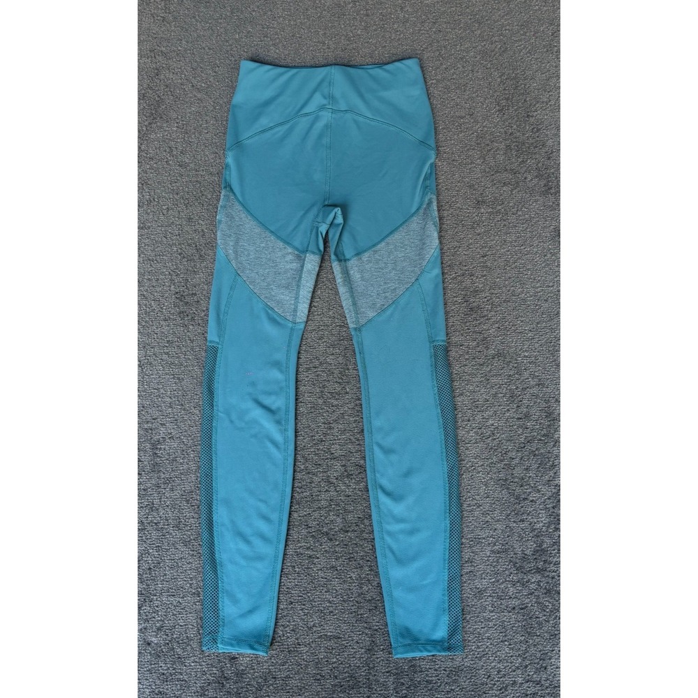Tahari Sport‎ Leggings Yoga Pants Women's Size Small Teal Polyester Pull On